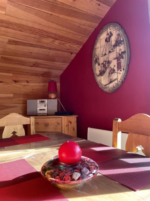 T3 Champagny-En-Vanoise Avec Terrasse Plein Sud La Plagne Exteriör bild